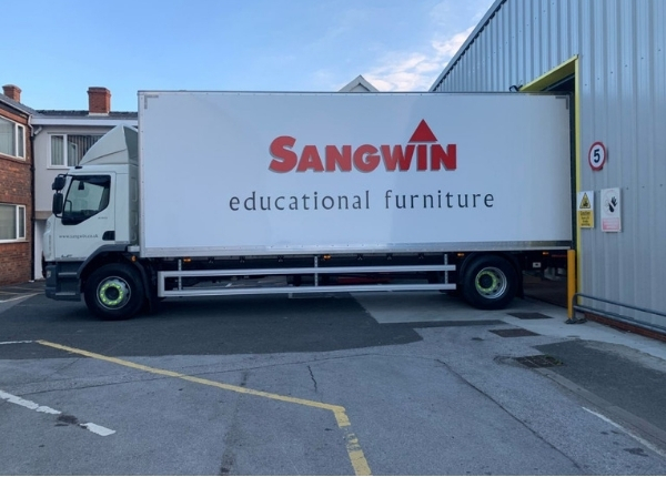 New Delivery Vehicle for Sangwin Educational Furniture 