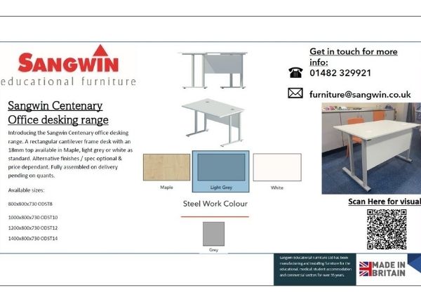 Sangwin Educational Furniture Manufactures Loose Furniture Range 